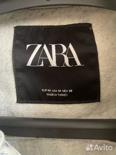 Джинсовая куртка zara