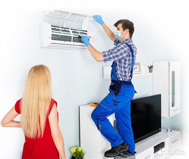 Установка кондиционеров/закладка трасс