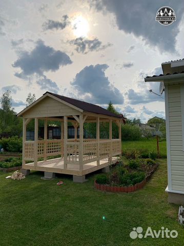 Беседка с мангальной зоной купить в Великом Новгороде | Товары для дома ...