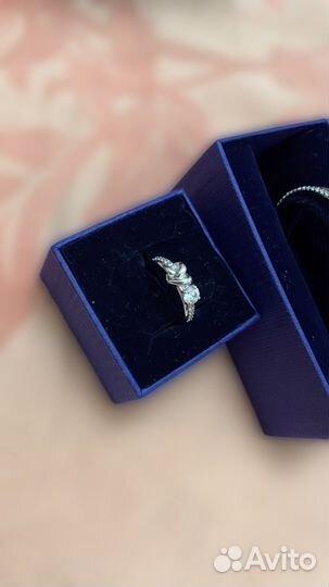 Swarovski комплект кольцо браслет