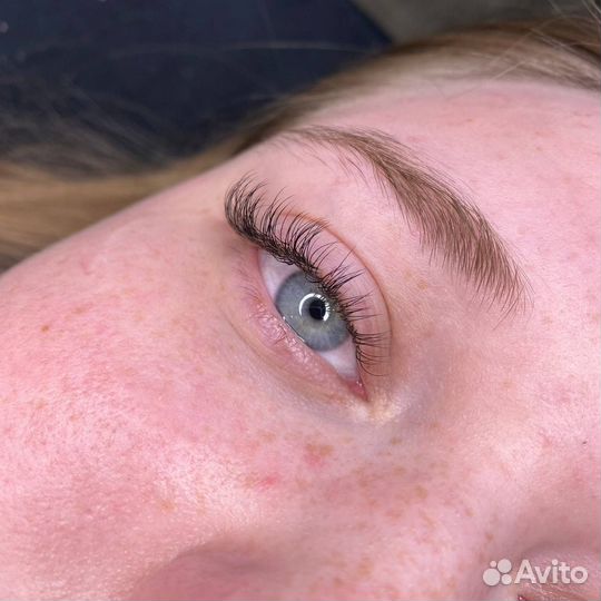 Наращивание ресниц модель