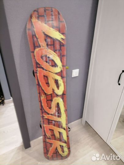 Сноуборд Lobster 150, c креплениями Ribe