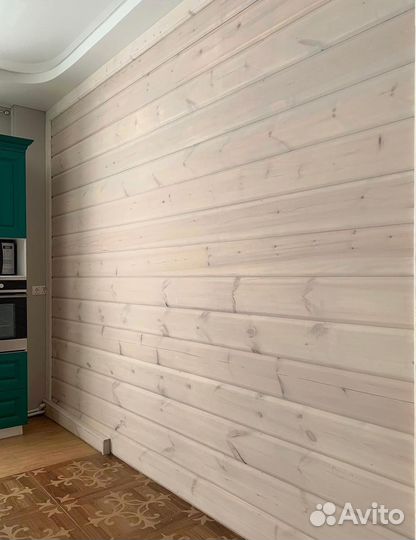 Доска Имитация бруса крашенная