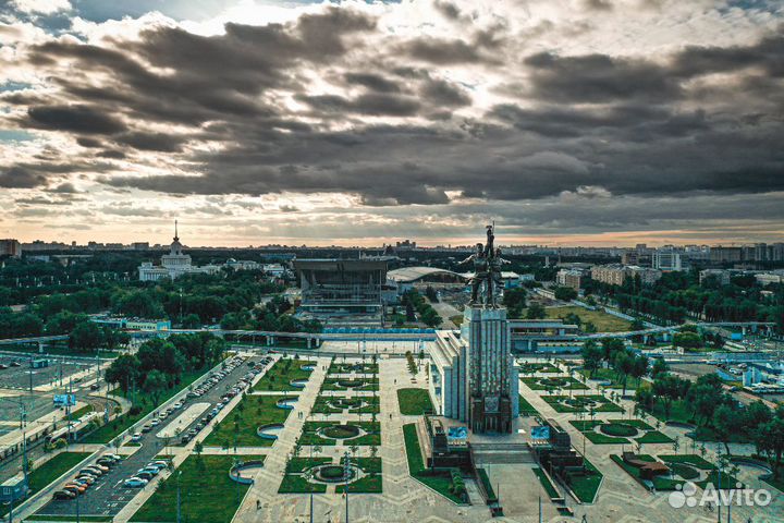 Аэросъемка фото-видео 4К, панорама 360