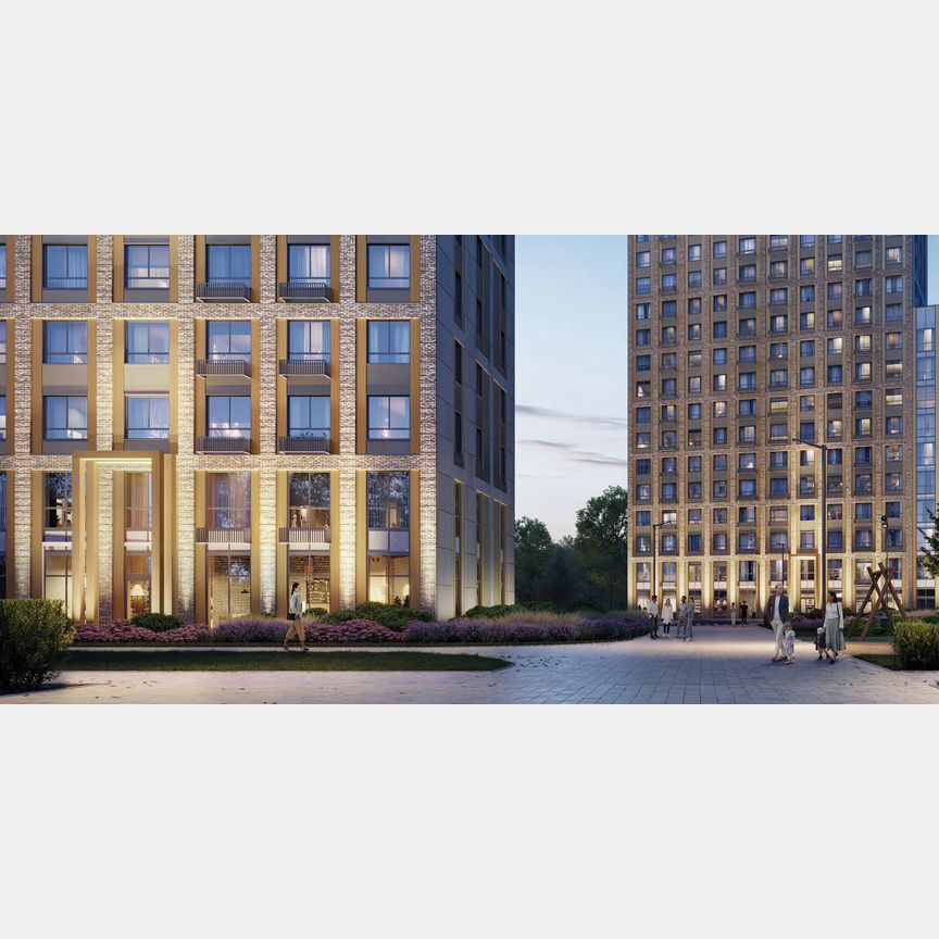 1-к. квартира, 46,6 м², 4/24 эт.