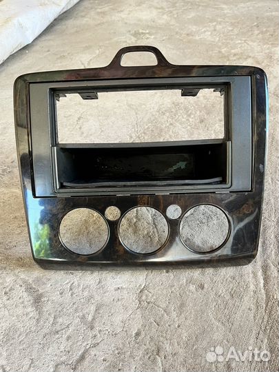 Рамка для 2 din магнитолы ford focus 2