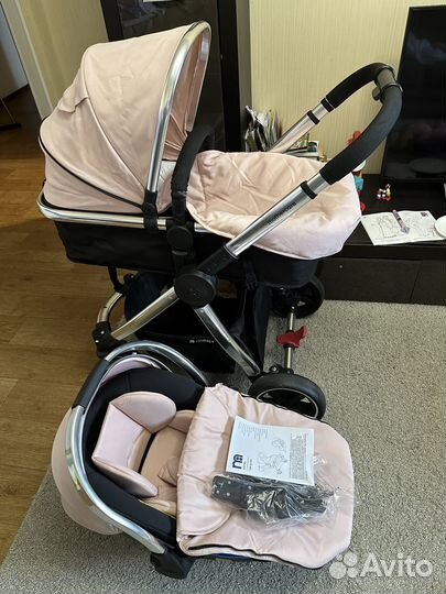 Коляска mothercare journey 3 в 1 розовая
