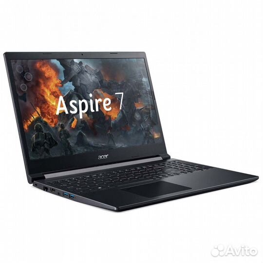 Acer 15.6 R7-3750H 4яд8пот GTX1650Ti/4 16/256Гб
