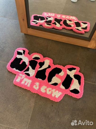 Ковер ручной работы петельный ворсовый