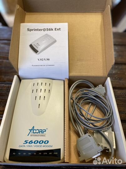 Fax Modem acorp V92/V44