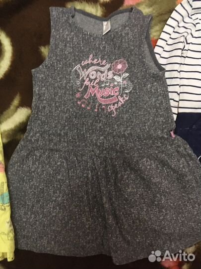 Детские вещи пакетом на девочку 110-116 р