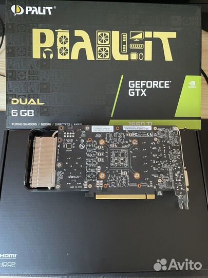 Palit GeForce GTX 1660 ti dual 6gb