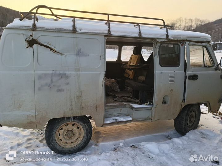 УАЗ 3909 2.7 МТ, 2016, битый, 100 000 км