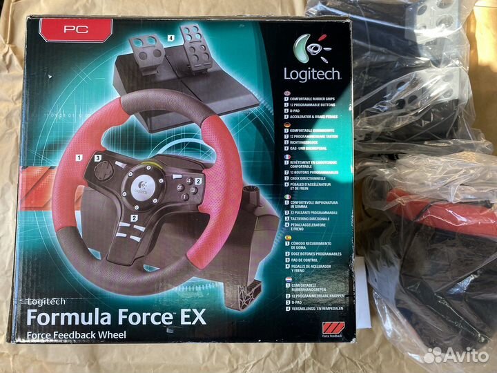 Игровой руль logitech formula force ex