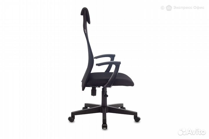 Кресло для руководителя Бюрократ KB-8/black