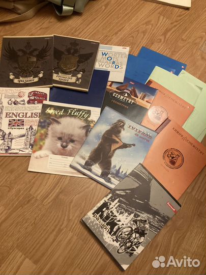 Тетради школьные в ассортименте