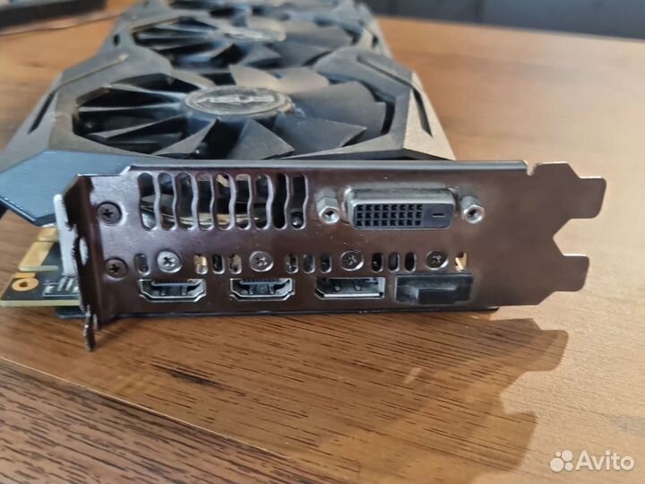 Видеокарта Asus strix GTX 1080