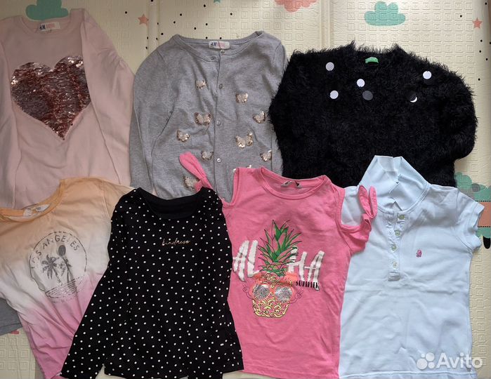 Вещи пакетом для девочки 4-6