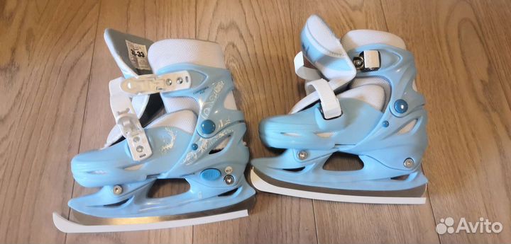 Коньки детские Nordway, размер 30-33 раздвижные