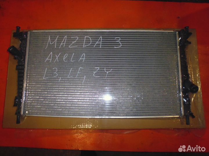 Радиатор охлаждения двигателя mazda axela mazda3