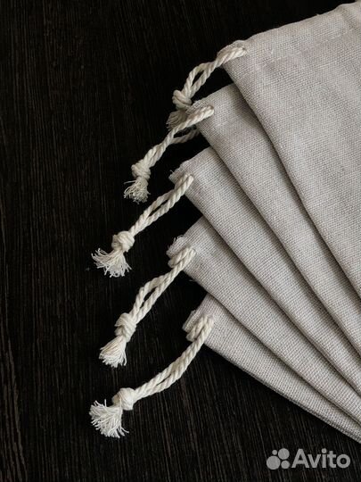 Льняные мешочки