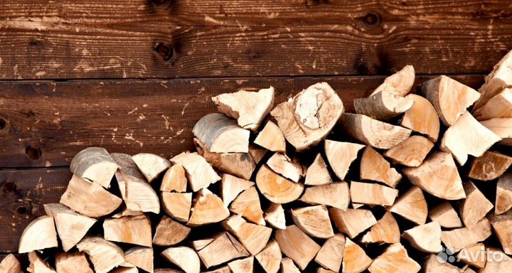Крупноколотые дрова