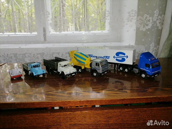 Модели камаз, ЗИЛ, газ, Скиф