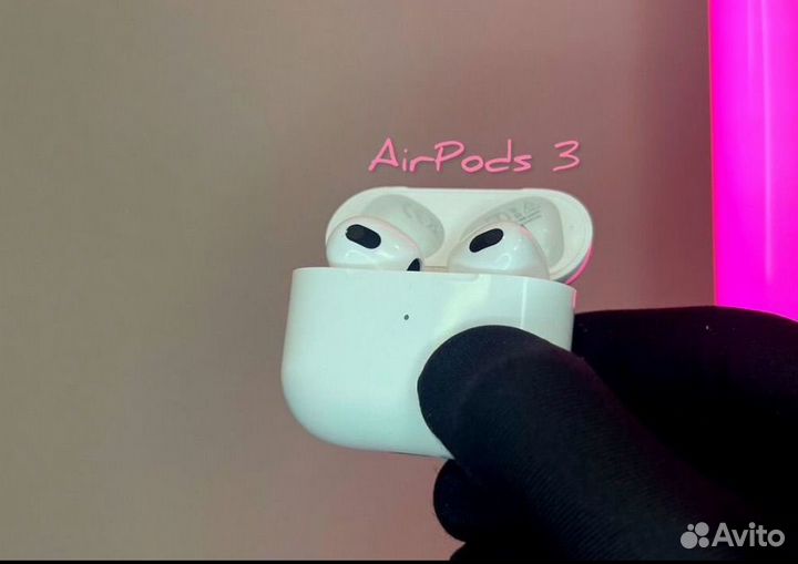 AirPods 2 / 3 (новые, ростест, бонус чехол)