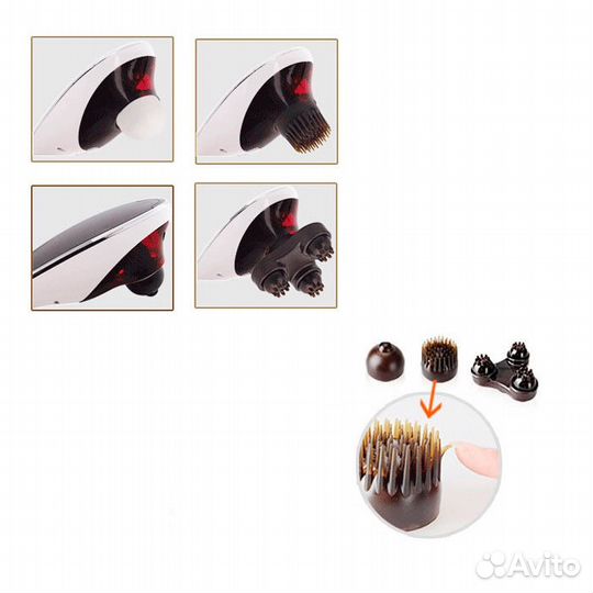 Ручной массажер с ик-прогревом для тела