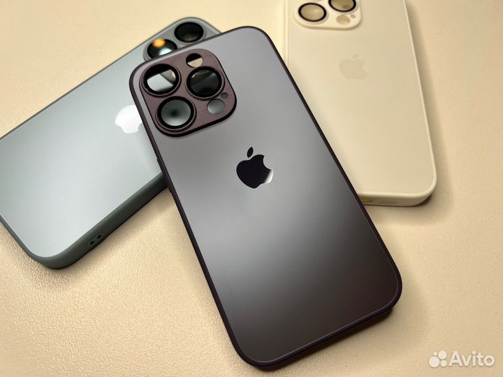 Чехол на айфон 15 про с защитой камеры