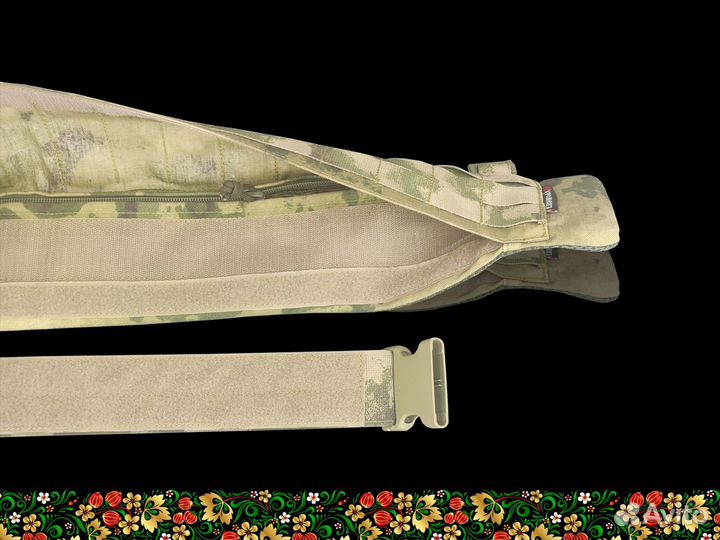 Тактический пояс под баллистику Мох