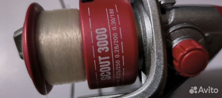 Спининг с катушкой бу