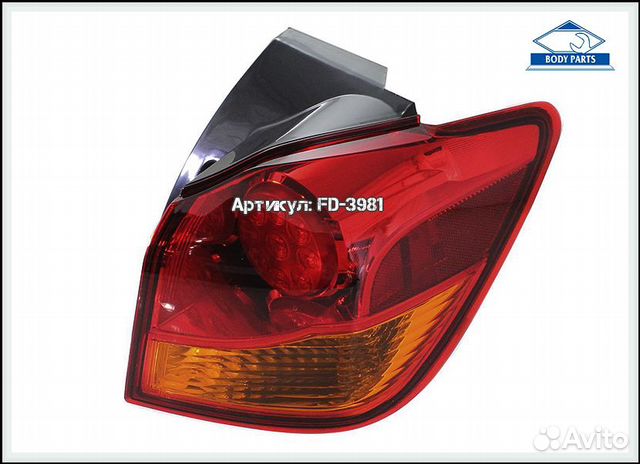 Фонарь задний внешний правый Mitsubishi ASX