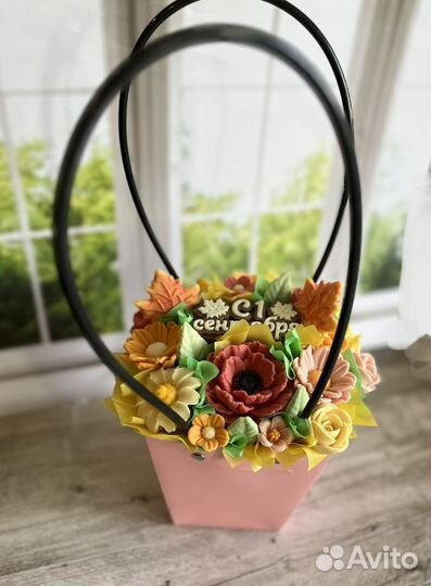 Шоколадный букет учителю