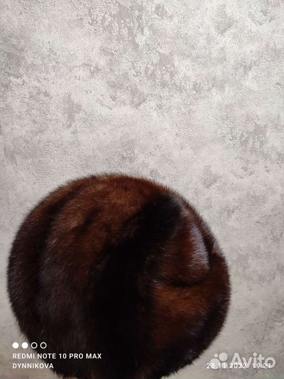 Шапка норковая
