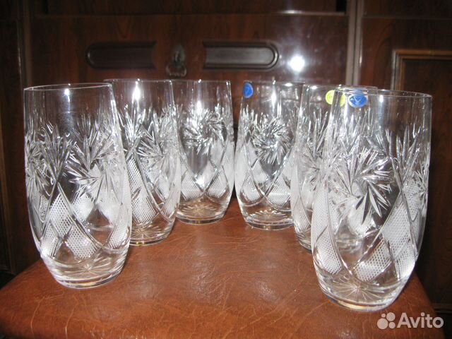 Хрустальные стаканы
