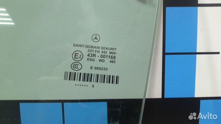 Б/У Стекло двери задней левой W219 CLS