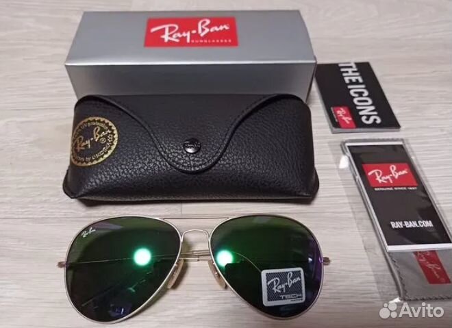 Очки Ray Ban Aviator новые
