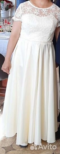 Вечернее платье 46 размера в пол