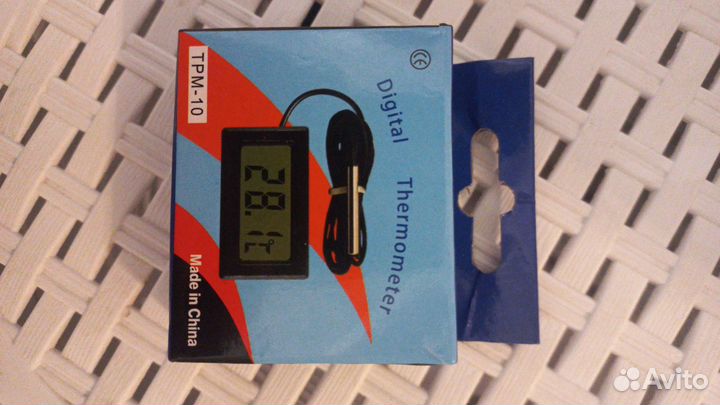 Термометр цифровой и механический