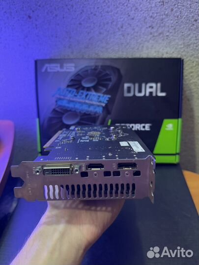 Видеокарта Asus GeForce GTX 1650 4GB Dual