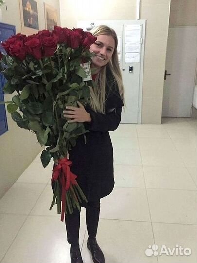 Высокие розы, букеты, цветы Доставка