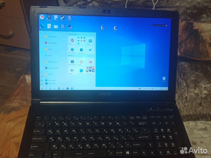 Игровой ноутбук MSI
