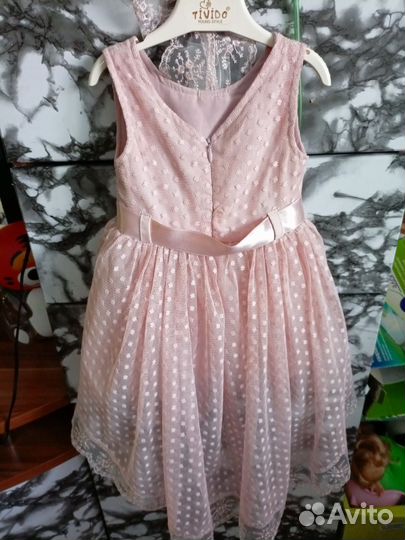 Платье для девочки 86