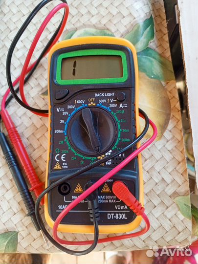 Тестер мультиметр