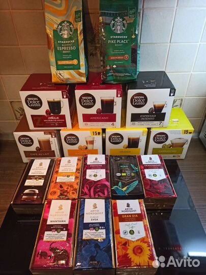Кофе 30 капсул Dolce Gusto из Финляндии