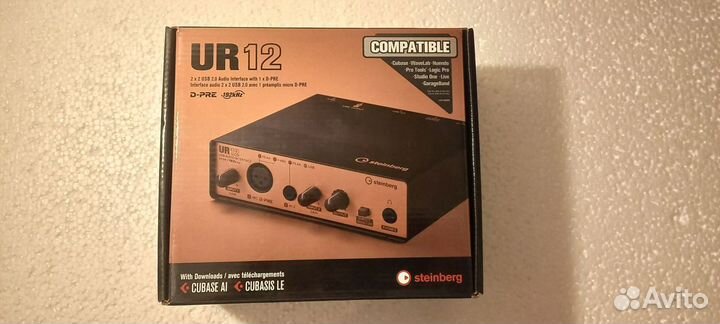 Steinberg UR12 Black новая звуковая карта