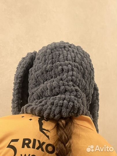 Шапка балаклава с ушками