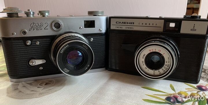 Плёночный фотоаппарат смена и фэд2