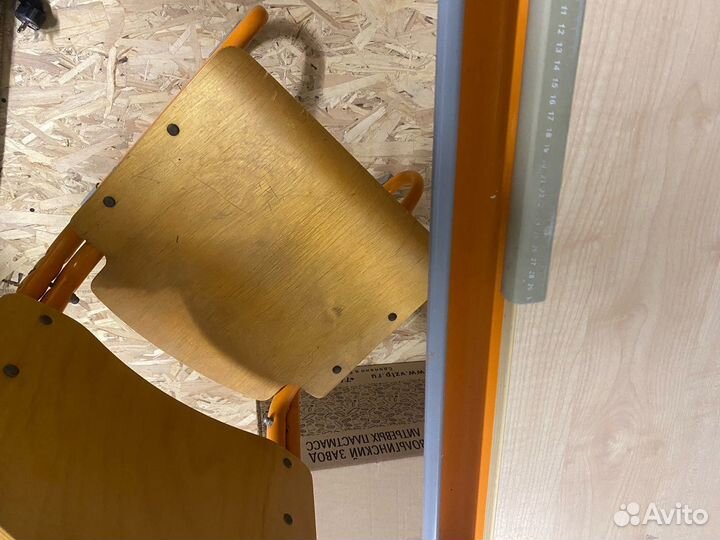 Растущая парта и стул бу